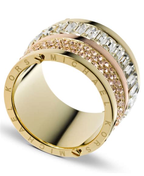 michael kors rings|michael kors ladies rings.